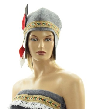 Шапочка для сауны - INDIAN - L