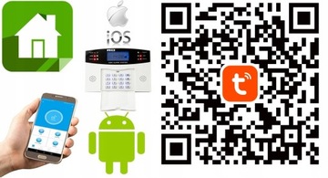 ПРОВОДНОЙ ЖК-дисплей GSM-СИГНАЛИЗАЦИЯ ПРИЛОЖЕНИЕ СИРЕНА ПОЛИРОВКА 5 PIR