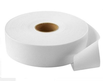 TAŚMA USZTYWNIAJĄCA POD PRZELOTKI 8cm DO FIRAN ZASŁON BEZ KLEJU