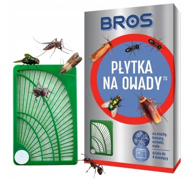 BROS NA MRÓWKI MUCHY MOLE PŁYTKA ZWALCZANIE OWADÓW