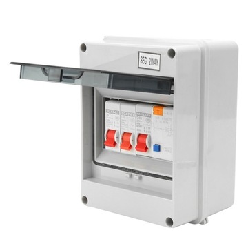 2-сторонний приемный блок для караванов, 40 А, 30 мА, УЗО 2MCB, 6a16A