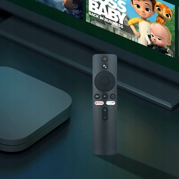 ПУЛЬТ ДИСТАНЦИОННОГО УПРАВЛЕНИЯ ДЛЯ XIAOMI XMRM-006 MI TV 4X / BOX S / STICK HIGH HQ VOICE BT, черный