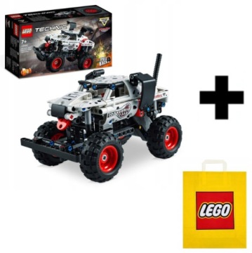 LEGO TECHNIC MONSTER JAM MUTT DALMATIAN ZESTAW 42150 + TORBA NA PREZENT