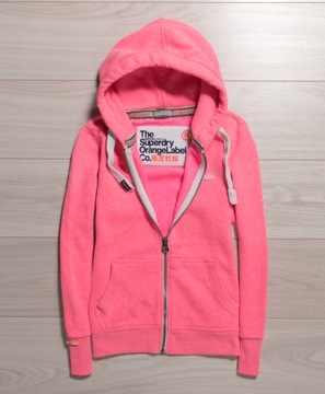 SUPERDRY BLUZA Z KAPTUREM KANGURKA r. L