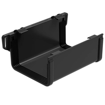 Łącznik rynny Galeco PVC2 135 Czarny