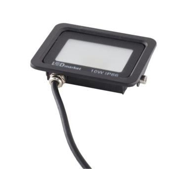 HALOGEN NAŚWIETLACZ LAMPA LED SLIM 10W 3000K