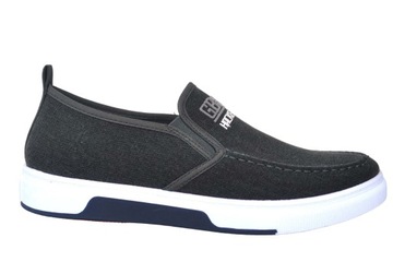 BUTY MĘSKIE OBUWIE PÓŁBUTY WSUWANE MOKASYNY LEKKIE SPORT