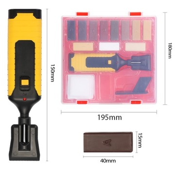НАБОР ДЛЯ РЕМОНТА МЕБЕЛЬНЫХ ПАНЕЛ ПОЛА, ВОСК ДЛЯ РЕМОНТА ДЕРЕВЯННЫХ ЦАРАПИН, 18 ШТУК, БОЛЬШОЙ