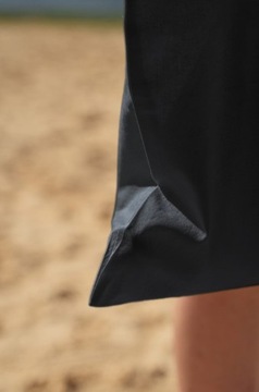 Torebka bawełniana CZARNA 145g na zakupy