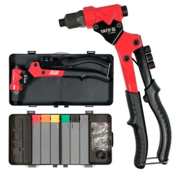 УНИВЕРСАЛЬНЫЙ РУЧНОЙ ЗАКЛЕПОЧНИК 3в1 ВРАЩАЮЩАЯСЯ ГОЛОВКА