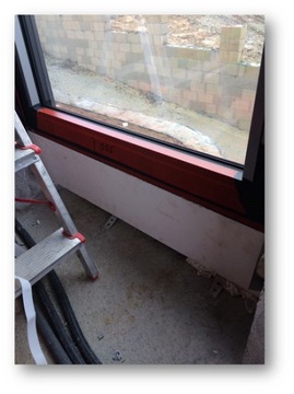 EPS WHITE BASIC надставка к окну 9/120см