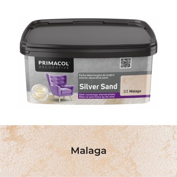 PRIMACOL DEKORACJA SILVER SAND *MALAGA* 1L