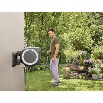 GARDENA НАСТЕННАЯ КАТУШКА ДЛЯ САДОВОГО ШЛАНГА 35M XL