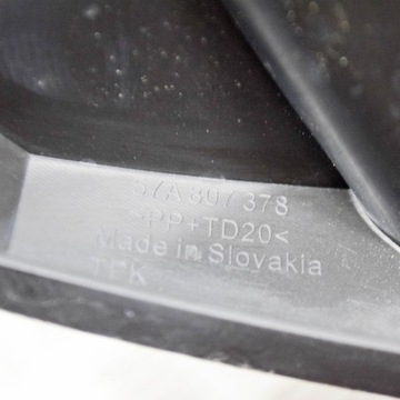 57A807378 PRAVÝ VÝZTUHA ZADNÍHO NÁRAZNÍKU SKODA KAROQ NU7 85KW