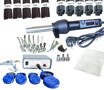 Spawarka Plastiku 8858 + Zszywarka + FULL ZESTAW