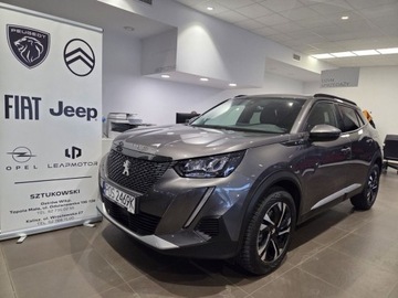 Peugeot 2008 II SUV 1.2 PureTech 130KM 2021 Peugeot 2008 1.2 PureTech Allure EAT8 130KM Gwarancja Dealer 1.2 Benzyna