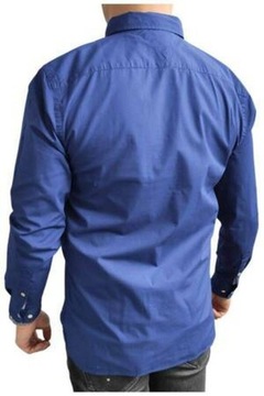 Tommy Hilfiger niebieska koszula męska Regular Fit, Rozmiar L