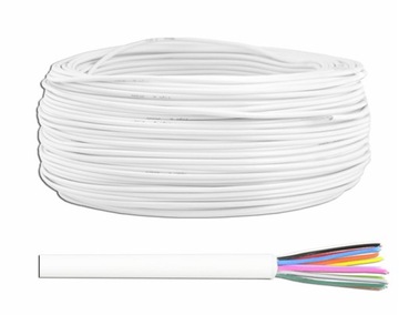 Kabel domofonowy - alarmowy 12x0,5 CCA 100m