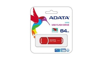 ADATA DashDrive Value UV150 64 ГБ USB3.0 Красный
