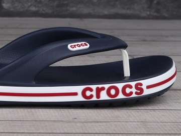 Klapki, japonki Crocs BAYABAND FLIP NAVY/PEPPER 2053934CC