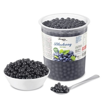 Bubble Tea pękające kulki owocowe kawior molekularny popping boba | Jagoda