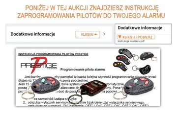 Только пульт дистанционного управления сигнализацией. Серия Prestige MX 150MX и 400MX