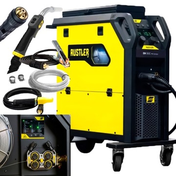 Półautomat Spawarka MIG/MAG Esab RUSTLER EM 350C PRO Synergic Migomat