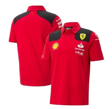 koszulka Team polo Scuderia Ferrari F1 2023 r. XL