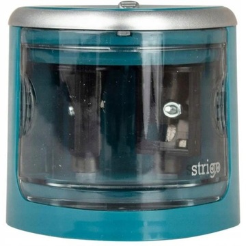 ДВОЙНАЯ ЭЛЕКТРИЧЕСКАЯ ТОЧИЛКА STRIGO 6-8/9-12 мм БИРЮЗОВАЯ