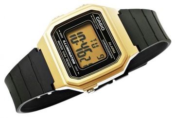 Женские часы CASIO W-217HM-9AVEF Gold + КОРОБКА