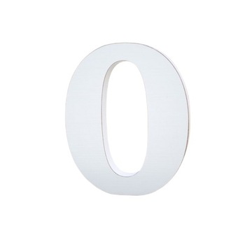 LITERY LITERA DREWNIANA O 10CM