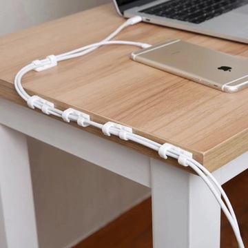 ORGANIZER UCHWYT ZACZEP KLIPS DO KABLI 3M X20