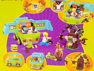 Скуби-Ду блокирует 305 элементов - Машина Тайн