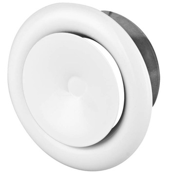 ANEMOSTAT NAWIEWNY metalowy fi 150 mm + RAMKA