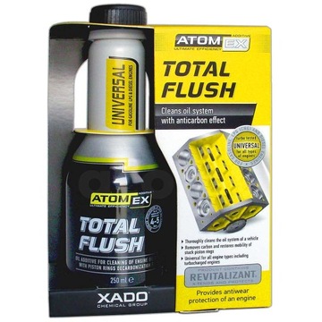 XADO ATOMEX TOTAL FLUSH PŁUKANKA Z REWITALIZANTEM NA PIERŚCIENIE 250ML XA 4