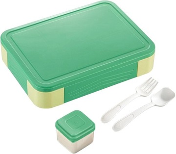 LUNCHBOX ŚNIADANIÓWKA CAMPUS PUDEŁKO 5 PRZEGRÓDKI 1300ML NA ŚNIADANIE LUNCH