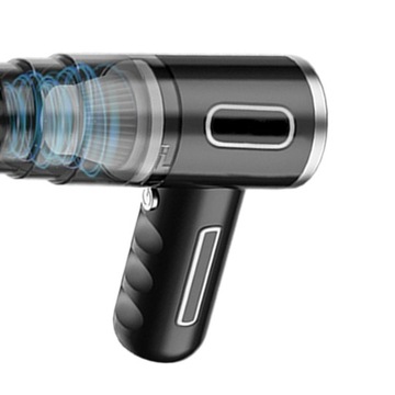 Ручной пылесос Мини-беспроводной ручной пылесос, черный, двойные автомобильные фильтры