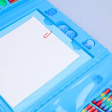 ZESTAW DO RYSOWANIA malowania artystyczny walizka 208 el. mazaki kredki