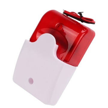 Звуковая и световая сигнализация Красная вспышка Хорошая изоляция Устойчивость к