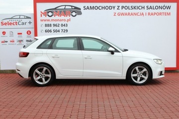 Audi A3 8V Sportback 5d Facelifting 1.5 TFSI 150KM 2018 Audi A3 Wersja SPORT S-Tronic 35 TFSI Salon Polska, zdjęcie 4