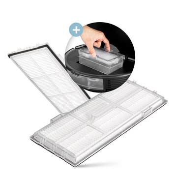 Zestaw Szczotki Filtry Mopy Do ROBOROCK S7 S7+ MaxV Ultra S70 S75 Akcesoria