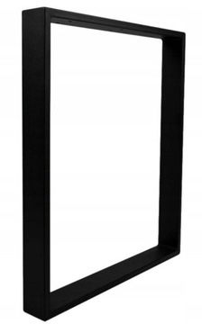 Noga metalowa metal stół stelaż blat stolik loft 72x80