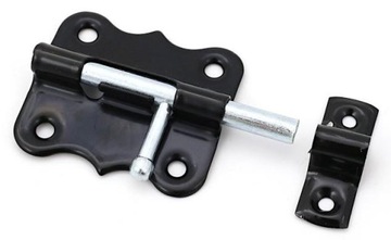 Zasuwka model 385 blokada kolor czarna 70 mm