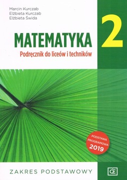 MATEMATYKA 2 PODRĘCZNIK ZP KURCZAB OE PAZDRO