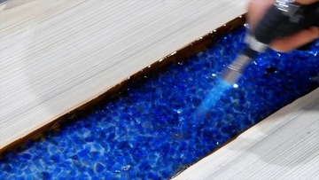 Столик из эпоксидной смолы TP 400 для ювелирного дерева