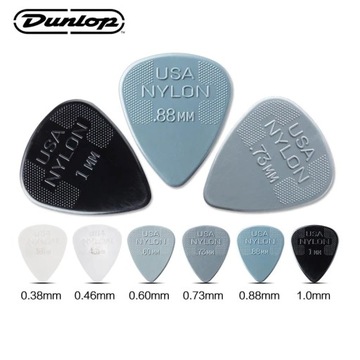 Медиатор для гитары, 6 шт. Нейлоновые медиаторы Dunlop КАЧЕСТВО