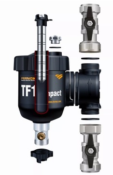 FERNOX TF1 COMPACT FILTR Magnetyczny Zawory CU 22