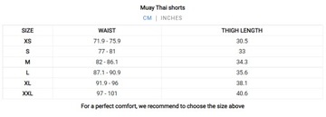 SPODENKI MUAY THAI VENUM CLASSIC VENUM M CZARNY
