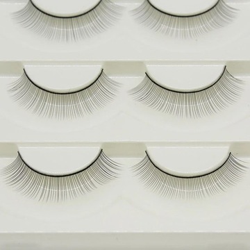 5 par Practice Lashes Paski do przedłużania rzęs 6 mm żółte