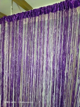 Шторы для штор 300 х 250 макароны SILVER STRIP